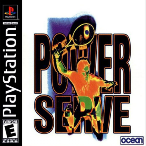 Power Serve 3D Tennis (USA) Cover